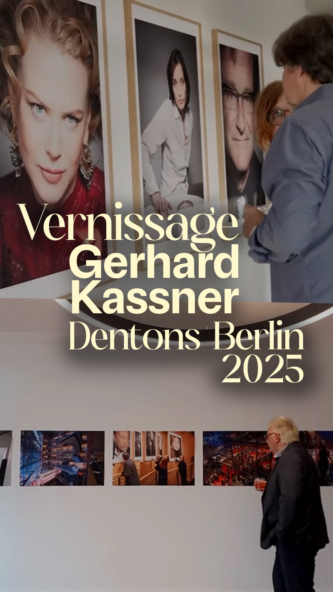 Hollywood up close – a night to remember. 📸✨

We had the pleasure of supporting a very special vernissage at Dentons Be