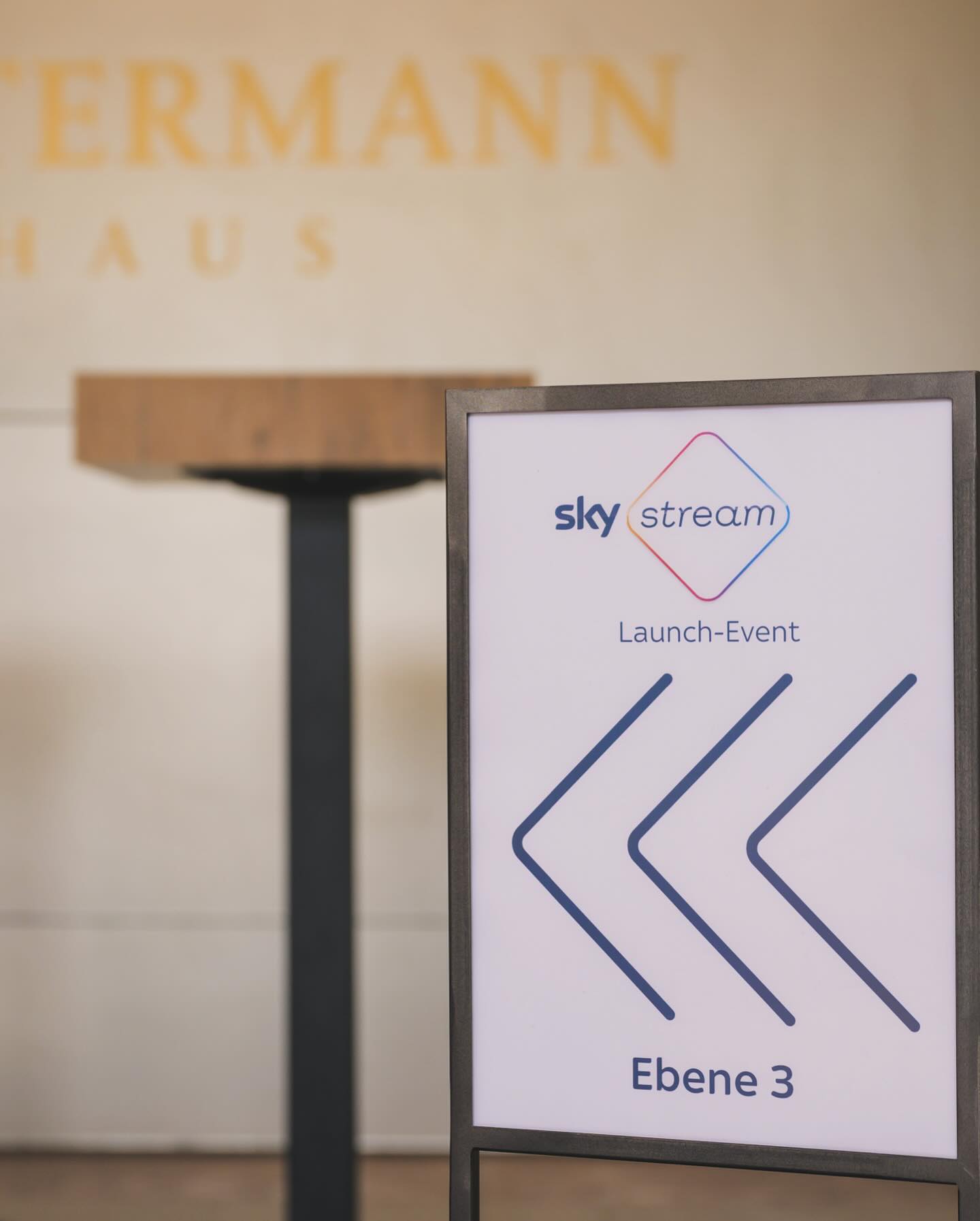✨ What an incredible day at the Sky Stream launch in Munich! 🎉

Sky CEO Barny Mills, Chief Transformation Officer Evely